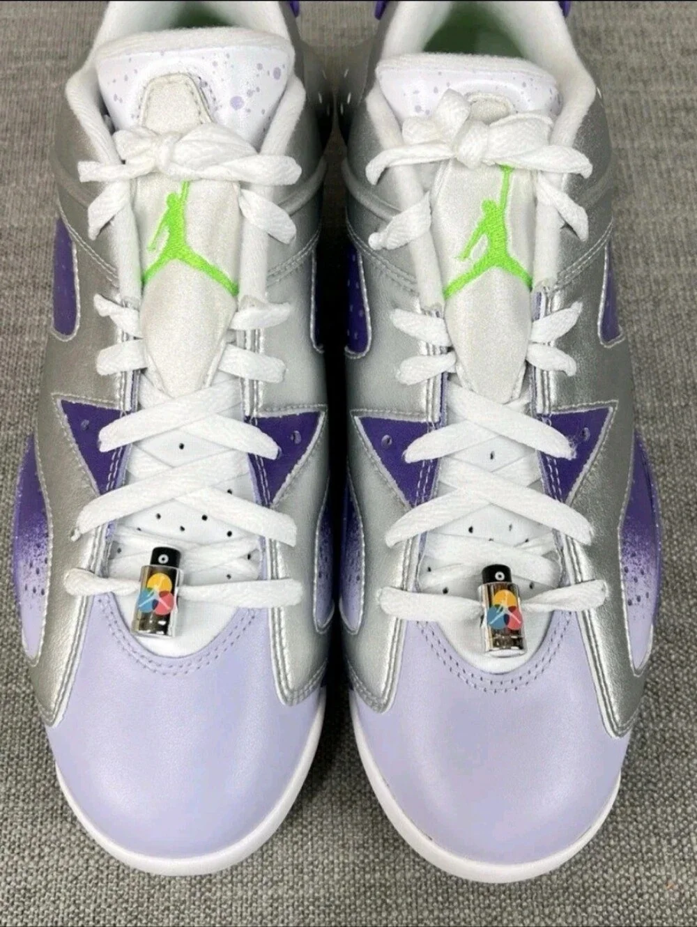 Nike Air Jordan 6 Retro NRG Low Golf US Open Silver Purple FD0205-055 Men’s 10